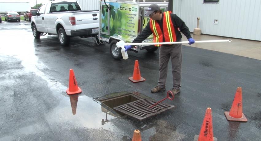 Stormwater sampling and weather monitoring 