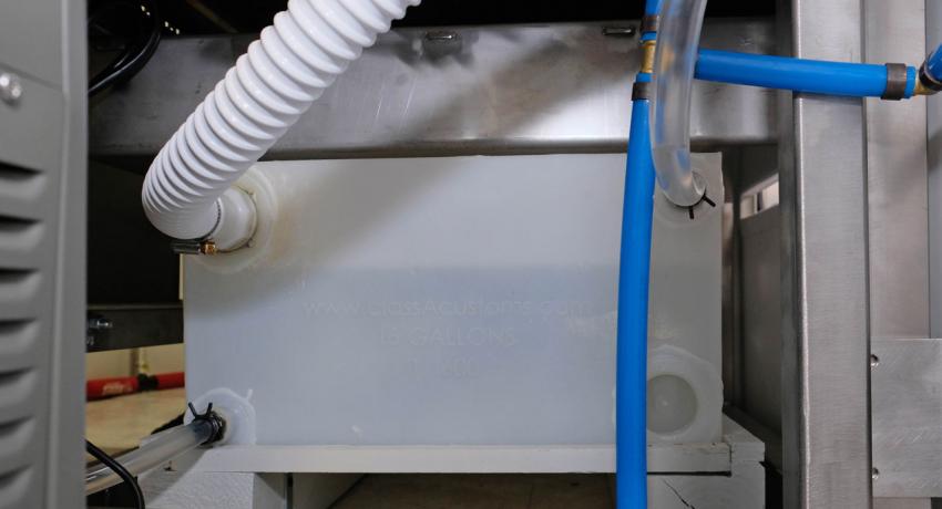 16-gallon water tank